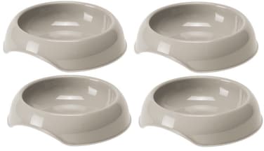 Pack of 4 Moderna Gusto-Food Bowl[Color - Grey, Size - XS]
