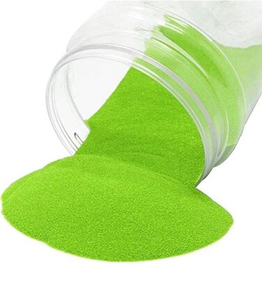 Premium Green Sand for Aquariums, Pots, and Landscaping &ndash; 40-80 &micro;m Granules, 2kg