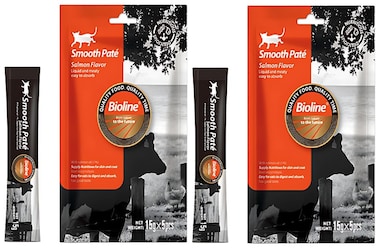 Pack of 2 Bioline Natural Feast Smooth Pate-Salmon Flavor (15gx5pcs)