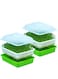 Seed Sprouter Tray with Lid Effortless Growth Solution for Healthy Sprouts Set of 2PC