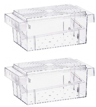 Pack of 2 Boyu Fish Hatchery FH-Series[Dimension - 16x8.26x8.89cm]