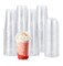Vsell24&trade; 250PC Disposable Drinking Plastic Cup 16oz For Smoothie Coffee Water Juice Cups With Dome Lid Clear&hellip;