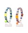 Pack of 2 Duvo Cat Collar Nylon Mixed Colors 20 - 30cm / 10mm[Texture - Fish bones 1]