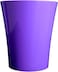 Vibrant Purple Plastic Flower Pot &ndash; Durable and Stylish Plant Container for Indoor &amp; Outdoor Use ( 3 PCS ,Small)