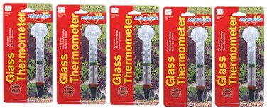 KW Zone Glass Thermometer (Blister Card)x5