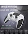 Wireless Pro Controller Compatible with PS4 /PS4 Pro/PS4 Slim Console, Gaming Remote with Built-in 800mAh Rechargeable Battery/Precise Joystick (Black)