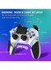 Wireless Pro Controller Compatible with PS4 /PS4 Pro/PS4 Slim Console, Gaming Remote with Built-in 800mAh Rechargeable Battery/Precise Joystick (Black)