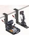 2 Set Desk Mount for Flight Sim Game Joystick, Throttle, Hotas system with Logitech X56, X52, Thrustmaster T-Flight Hotas/T.16000M