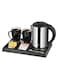 DLC Hotel Kettle Set With 2 Ceramic Cups 1000 Ml Stainless Steel DLC-KT5141