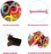 100 Pcs Baby Hair Ties, Seamless Cotton Toddler Hair Ties for Girls and Kids, Multicolor Small Soft Hair Elastics Ponytail Holders(10Colors)