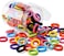 100 Pcs Baby Hair Ties, Seamless Cotton Toddler Hair Ties for Girls and Kids, Multicolor Small Soft Hair Elastics Ponytail Holders(10Colors)
