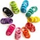 100 Pcs Baby Hair Ties, Seamless Cotton Toddler Hair Ties for Girls and Kids, Multicolor Small Soft Hair Elastics Ponytail Holders(10Colors)