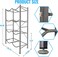 Water Bottle Storage Stand 4 Tier, Water Jug Rack 8 Bottles of 5 Gallons Shelf Heavy Duty for Office Home Gym, Easy To Assemble
