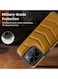 iPhone 15 Pro Leather Case, Puffer Adjustable Stand [Compatible with Magsafe] Soft Puffy Quilted Leather Full Body Shockproof Protective Phone Case for 15 Pro 6.1 inch (Brown)