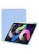 Solid Colour IPad10.9 Acrylic Protective Case with Pen Slot Pro11 Leather Case Air5 Generation Tablet Hard Shell Soft Edges