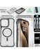 iPhone 15 Pro Max Clear Case [Frosted Flex Series] Exposed Sides for Comfort, Upgraded Frameless Cover, 6.7 Inch Phone 2023