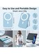 Radiotronics Wireless Magnetic Power Bank 10000mAh, Fast Charging Mag Safe Portable Charger with USB C Cable LED Display for iPhone 16/15/14/13 Series
