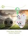 World Cup 2022 Keychain with Cute Mascot La&#39;eeb Pendant, Kawaii Luminous Keyring, 2022 Mascot Souvenirs Keychain for Football Fans, Gift for Soccer Fans