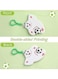 World Cup 2022 Keychain with Cute Mascot La&#39;eeb Pendant, Kawaii Luminous Keyring, 2022 Mascot Souvenirs Keychain for Football Fans, Gift for Soccer Fans