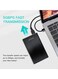 Radiotronics 2.5 inch External Hard Drive Enclosure, Tool-Free Aluminum Alloy USB, Laptop Computer Hard Drive Case Support UASP and Trim