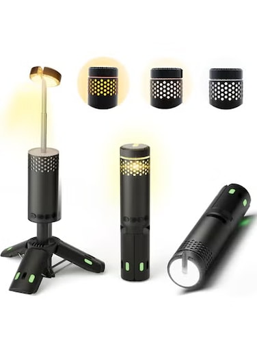 Revolutionize Your Camping Experience with The adsorbable Telescopic Rechargeable Lantern - The Ultimate Camping Essential!