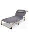 Folding Chair - Napping Folding Sheets People Nap Bed Household Recliner Simple Portable Office Adult Chair Backrest Adjustable to Flat Sun Lounger