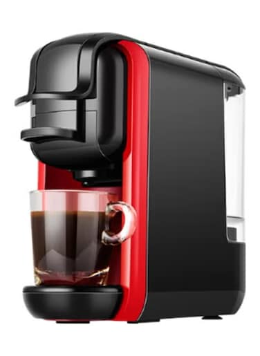 Convenient and simple capsule coffee machine suitable for use in household and office settings Family Intelligence System (Color: European) (British)