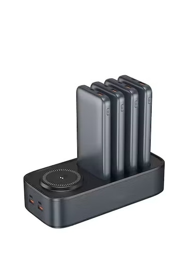 Wireless Charger Power Bank Station 40000mah Electric Power Bank for Mobile Phone