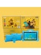 7 inch Kids Tablet, 64GB ROM,4GB RAM WiFi, Bluetooth, Dual Camera, Educational, Games, Parental Control, Kids Software with Soft Silicone Case (Blue)