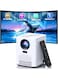 Projector with WiFi and Bluetooth, 5G WiFi 4K HD 20000L Portable Movie Projector with Mini Tripod