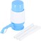 Water Dispenser Pump With Vacuum Technology, Dc2062 Food Grade Plastic Material Manual USe Removable Tubes Anti Dirt &amp; Anti Splash 85.5X167.5Cm