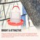 Hanging Poultry Feeder, Plastic Poultry Drinker, 3L Feeder Poultry Detachable Chicken Waterer PP with Handle Large Capacity Bucket