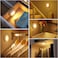 6 Packs Motion Sensor Light, Cordless Battery-Powered LED Night Lights for Hallway Bathroom Bedroom Kitchen, Closet Lights Stair Puck Lighting