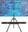 Tripod TV Stand, Modern Easel TV Stand for 32 to 75 inch Screens, Portable TV Floor Stand with An all Metal Tripod, Height Adjustable Corner TV Mount