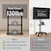 Mobile TV Stand - Rolling Cart with Wheels for 32-70 inch TVs, Holds up to 40KG, Height Adjustable, Conference/Commercial/Home