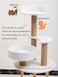 Radiotronics Cat Tree 68cm Cat Tower for Small Cats, Multi-Level Cat Tree with Scratching Posts Plush Basket & Perch for Play Rest, Cat Activity Tree
