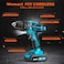 Cordless Drill Set, 48V Electric Drill with Drill/Screwdriver Bits, 2 Variable Speeds, 25+1 Torque Setting Battery Power Drilling Driver