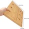 Bamboo Foldable Laptop Stand Holder Adjustable Notebook Computer Tablet Desk Bed Heat Dissipation Mount for Macbook,Netbook,Ultrabook
