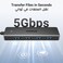 USB Hub 3.0 4 Ports Multiport Adapter Ultra Slim Data Hub USB A Splitter Extension for Laptop, Desktop PC, Xbox, PS5, Mouse, Keyboard, Flash Drive, U Disk, Printer