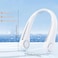 Radiotronics Neck Fan, Rechargeable Air Cooling Fans, Mini Hand Bladeless Conditioner with 3 Adjustable Speeds, 5000mAh Electric Usb Personal Cooler for Outdoors & Indoor, (White)
