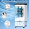 Portable Air Conditioners,3 Modes &amp; 3 Speeds,Evaporative Air Cooler with Remote &amp; Touch Control,10L Water Tank, Windowless Air Conditioner with 4 Ice Boxes