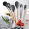 11Pcs Silicone Kitchen Cooking Utensils Set, Heat-Resistant Wooden Utensils/Premium Handles for Cooking &amp; Baking