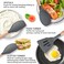 33 Pcs Silicone Cooking Utensils Kitchen Utensil Set - 446&deg;F Heat Resistant,Turner Tongs, Spatula, Spoon, Brush, Whisk, Wooden Handle Gray Kitchen Gadgets