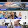 170CM Aluminum Tripod for Camera Mobile, 360&deg;Panoramic Shot Camera Stand with Carry Bag &amp; Wireless Remote &amp; Phone Holder