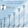 170cm Phone Camera Tripod Stand with Remote &amp; Phone Holder, Tripod for Travel/Video Recording,Tall Smartphone Tripod Compatible with iPhone/Android//Webcamera