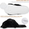 Womens Cross Band Slippers Fluffy Fuzzy Furry Slippers Soft Plush Open Toe Faux House Slide Sandals Soft Warm Comfy Cozy Bedroom Indoor Outdoor
