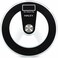180Kg Weight Scale, Round Body Fat Scale, Body Digital Scale, Wireless Digital Bathroom Scale.2 Years Warranty.HY-5001 (Round black)
