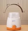 Baby Bottle Warmer, for Frozen Breast Milk &amp; Formula Baby Food Heater &amp; Steam Sterilizer,XB-06P (orange)