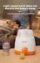 Baby Bottle Warmer, for Frozen Breast Milk &amp; Formula Baby Food Heater &amp; Steam Sterilizer,XB-06P (orange)