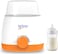 Baby Bottle Warmer, for Frozen Breast Milk &amp; Formula Baby Food Heater &amp; Steam Sterilizer,XB-06P (orange)